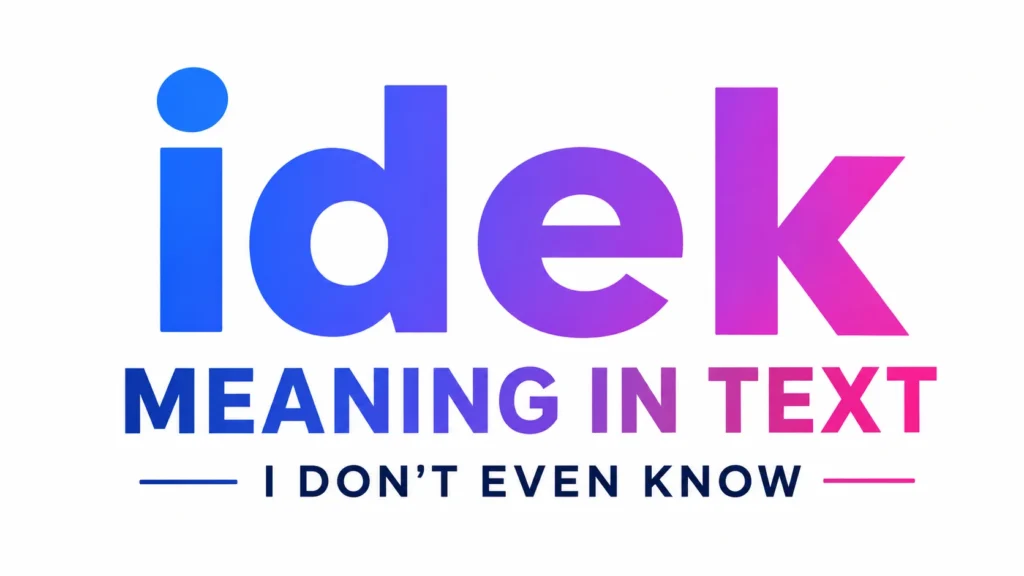 idek-meaning-in-text