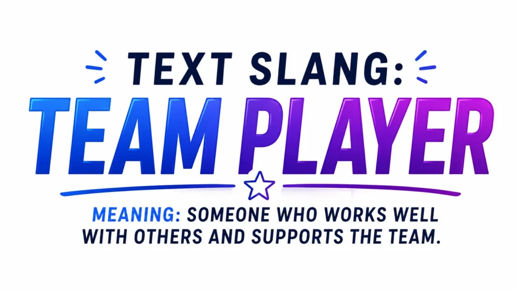 team-player-meaning