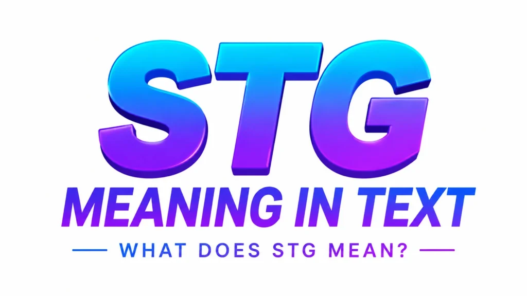 stg-meaning-in-text