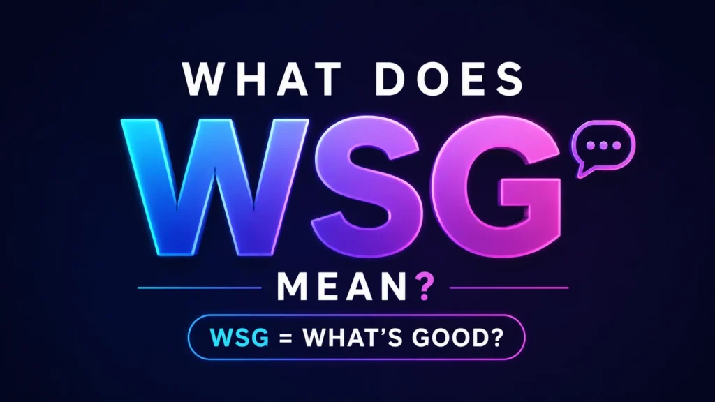 what-does-wsg-mean