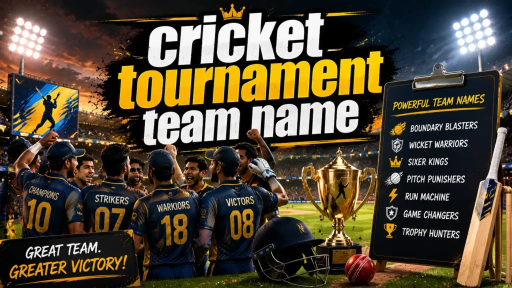 cricket-tournament-team-name